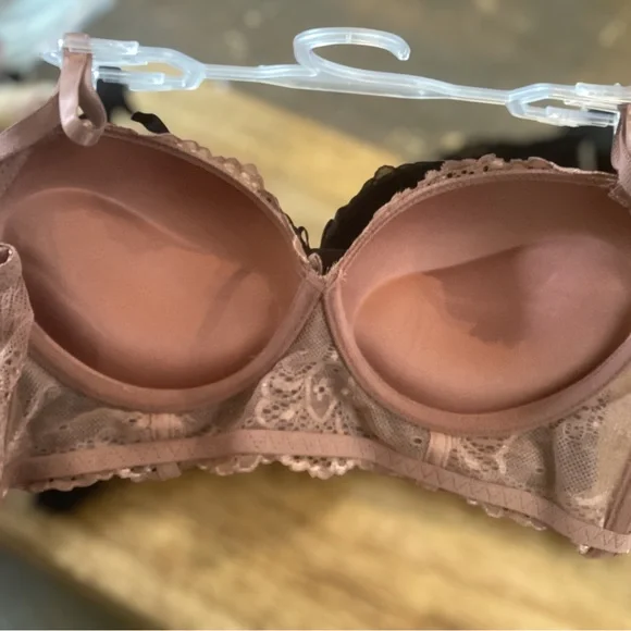 🌸2 Pack Balconette Bras Extreme Push - Picture 3 of 8
